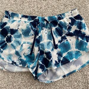 Old Navy Active Blue Tie-Dye Athletic Shorts Size Small Brand New